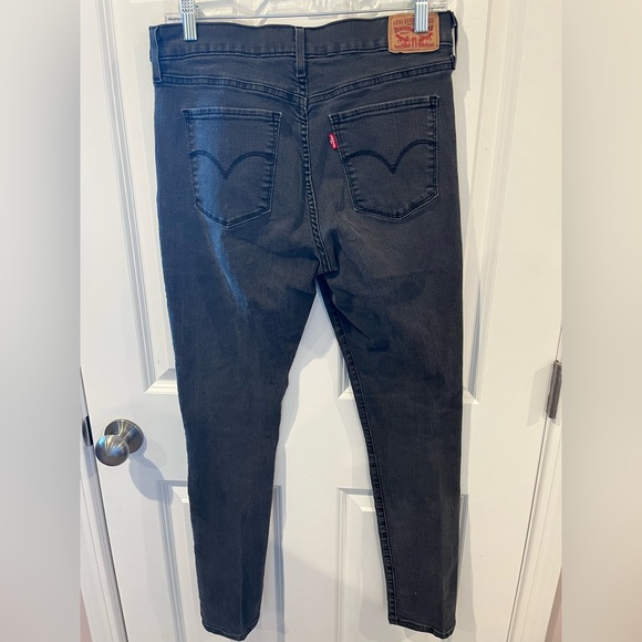 Levi’s Skinny Black Denim Jeans Size 30 x 30 - Picture 7 of 7
